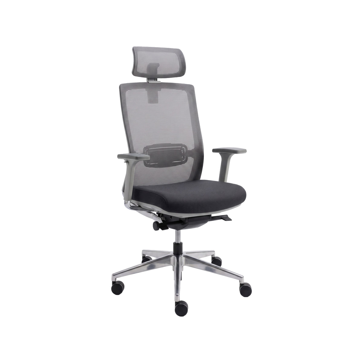 Mesh Lumbar Support Work Chair-3